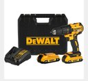 Ver imagem 1 de Parafusadeira Furad 1/2 pol, 20V, Brushles Baterias 2 Oah Carregador e Maleta Dc Dewalt