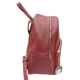 Bolsa de Costas Feminina Betty Boop Vermelho Semax Bolsa de Costas Feminina Betty Boop Bege - 3