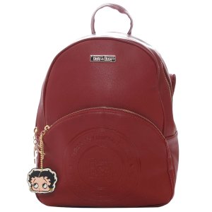 Bolsa de Costas Feminina Betty Boop Vermelho Semax Bolsa de Costas Feminina Betty Boop Bege