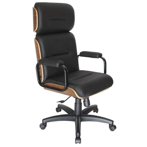 Cadeira Presidente Capa de Madeira