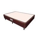 Ver imagem 1 de Cama Box Base Viúva Poli Tecido Brown (128x188x27) - Castor