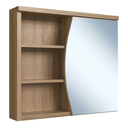 Ver imagem 7 de Conjunto Gabinete Banheiro com Cuba Espelheira 70cm 2 Portas Mel Laura - Faema