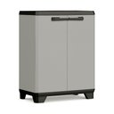 Ver imagem 1 de Armário Multiuso Plástico Planet Baixo Cinza Preto Keter