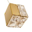 Ver imagem 2 de Lustre Pendente Nordecor Lavi 2961 Dourado Fosco / Dourado Brilho Led Bivolt