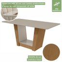 Ver mais imagens de Conjunto Mesa Com Tampo 6 Cadeiras Rinzai Apogeu Móveis Lopas