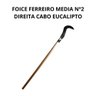 Foice Ferreiro Media Nº2 Direita Cabo Eucalipto - Fp - 2