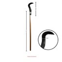 Ver imagem 3 de Foice Ferreiro Media Nº2 Direita Cabo Eucalipto - Fp