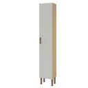 Ver imagem 7 de Cozinha Modulada 4 Peças com Torre Forno/microondas e Paneleiro 495 Linha Essência Genialflex