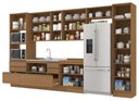 Ver imagem 4 de Armário de Cozinha Modulada Completa Reta 8 Peças 4,00m 314 Maxxi Canela Kappesberg
