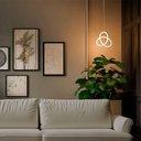 Ver imagem 3 de Pendente Led Moderno Taschibra Catar 15w Luz Quente 3000k Bivolt Branco