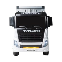 Caminhão Elétrico com Carreta (Baú) 12V Branco Bel - 2