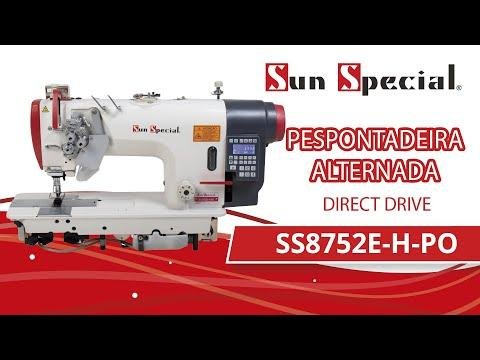 Máquina Costura Industrial Pespontadeira Alternada 220v SS8752E-H-PO - Sun Special - 6