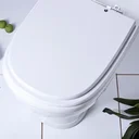 Ver imagem 6 de Assento Sanitário em MDF Paris Branco para bacia Ideal Standard