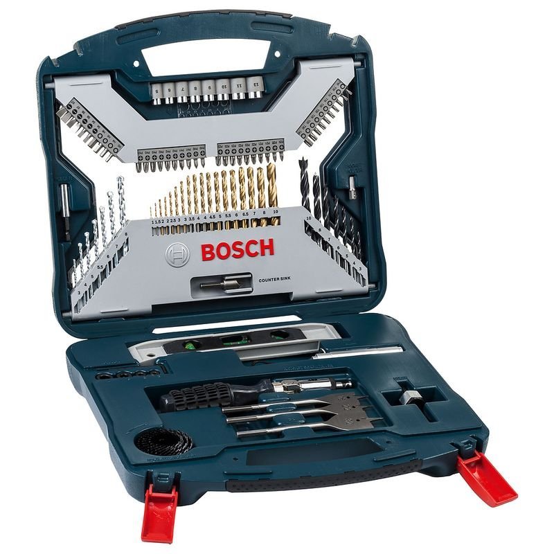 Kit de Pontas e Brocas em Titânio Bosch X-line - 2