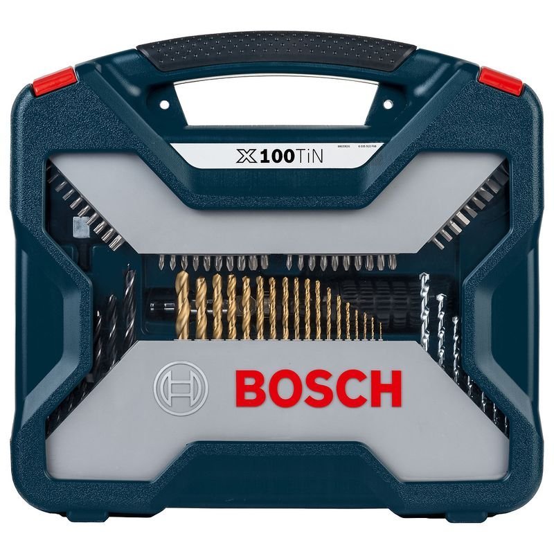 Kit de Pontas e Brocas em Titânio Bosch X-line