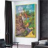 Quadro Decorativo Van Gogh Vertical Casa Em Auvers 2:120x80 cm/BRANCA - 6
