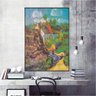 Quadro Decorativo Van Gogh Vertical Casa Em Auvers 2:120x80 cm/BRANCA - 3