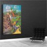 Quadro Decorativo Van Gogh Vertical Casa Em Auvers 2:120x80 cm/BRANCA - 2