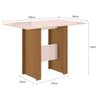 Mesa de Jantar 4 Lugares Milano Poliman Móveis - 2