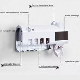Suporte para Escovas de Esterilização Elétrico - 10