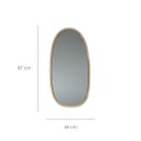 Ver imagem 5 de Trio de Espelhos Orgânicos - Acabamento Champagne