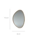 Ver imagem 4 de Trio de Espelhos Orgânicos - Acabamento Champagne