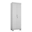 Ver imagem 1 de Armário Multiuso 2 Portas C/ Chave Mucuri Jcm Branco
