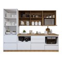 Ver imagem 5 de Cozinha Completa Modulada 8 Peças 10 Portas 10 Gavetas com Rodapé Norten