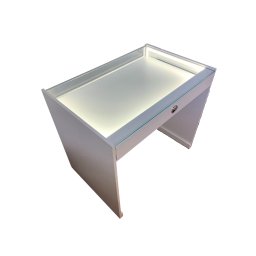 Mesa Expositora Ótica Vitrine Super Led Acessório Celular Semijoia - 1