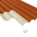 Ver imagem 4 de Kit 20 Telhas Sanduiche Ondulada sem Forro 244cm X 100cm X 1,5cm com Isolamento Térmico em Pir - Kingspan