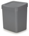 Ver imagem 1 de Lixeira 2,5l Retangular Cinza Neo