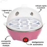 Cozedor Elétrico de Ovos a Vapor Multifuncional – Rosa – 220volts - 3