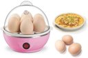 Ver imagem 5 de Cozedor Elétrico de Ovos a Vapor Multifuncional – Rosa – 220volts