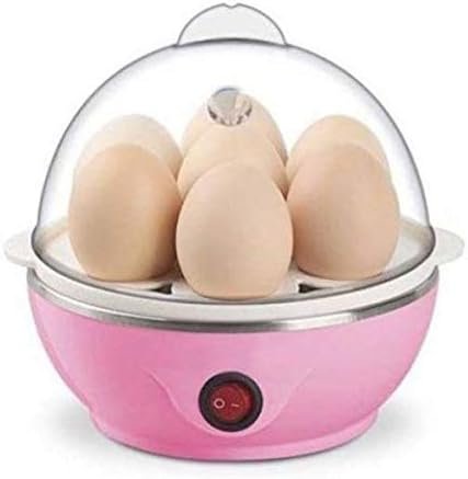 Cozedor Elétrico de Ovos a Vapor Multifuncional – Rosa – 220volts