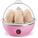 Ver imagem 1 de Cozedor Elétrico de Ovos a Vapor Multifuncional – Rosa – 220volts