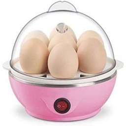 Cozedor Elétrico de Ovos a Vapor Multifuncional – Rosa – 220volts - 1