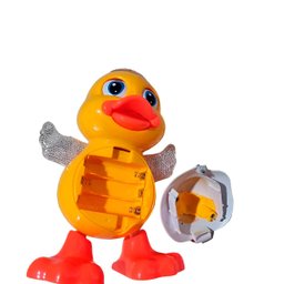 Brinquedo Pato Dançante Musical Anda Luz Som Infantil - 2