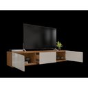 Ver imagem 3 de Rack Eros 1,80 4 Portas Cedro/off White