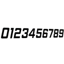 Ver imagem 3 de Número 130mm Garbo Font - Preto - Metalmidia 2