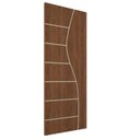 Ver imagem 1 de Porta de Madeira Frisada U.v 210cm X 80cm - R10s:imbuia