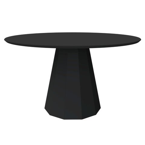 Mesa Isis 135x135cm - Preto