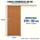 Ver imagem 7 de Kit Porta de Correr Lisa p/ Verniz Vanin 210x80cm Completa