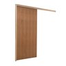 Porta de Correr P/ Verniz com Kit 210x80 Completa - 4