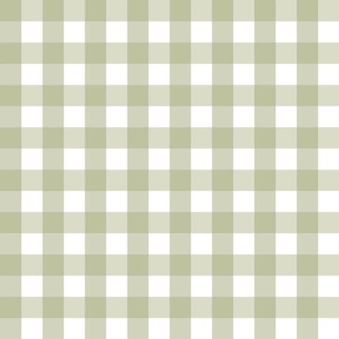 Papel de Parede Doce Estilo Xadrez Verde 82298
