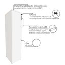 Ver imagem 2 de Armário Alto Charuto 1 Porta