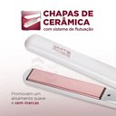 Ver imagem 5 de Prancha Chapinha Mondial P50 220°c Emissão de Íons e Cabo Giratório Branco Rose Gold Bivolt