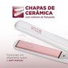 Prancha Chapinha Mondial P50 220°c Emissão de Íons e Cabo Giratório Branco Rose Gold Bivolt - 5