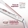 Prancha Chapinha Mondial P50 220°c Emissão de Íons e Cabo Giratório Branco Rose Gold Bivolt - 4