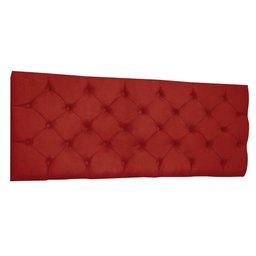 Painel Capitonê Solteiro 90cm Jade SLK Decor Painel Jade Vermelho - 5