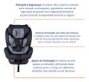 Ver imagem 2 de Cadeirinha para Carro Otto Ii Preto Galzerano